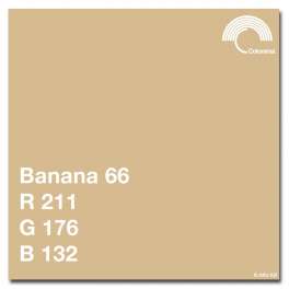 Фон бумажный Colorama  2.72x11м Banana 66