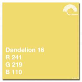 Фон бумажный Colorama  2.72x11м Dandelion 16