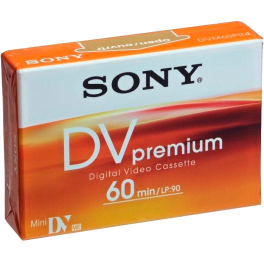 Видеокассета Sony MiniDV Premium DVM-60PR