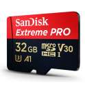 Карта памяти 32GB micro SDHC Class10 SANDISK Extreme PRO 100Mb/s