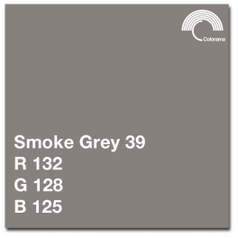 Фон бумажный Colorama  2.72x11м Smoke Grey 39