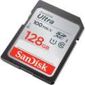Карта памяти 128GB SDXC Class 10 SanDisk Ultra 100mb/s